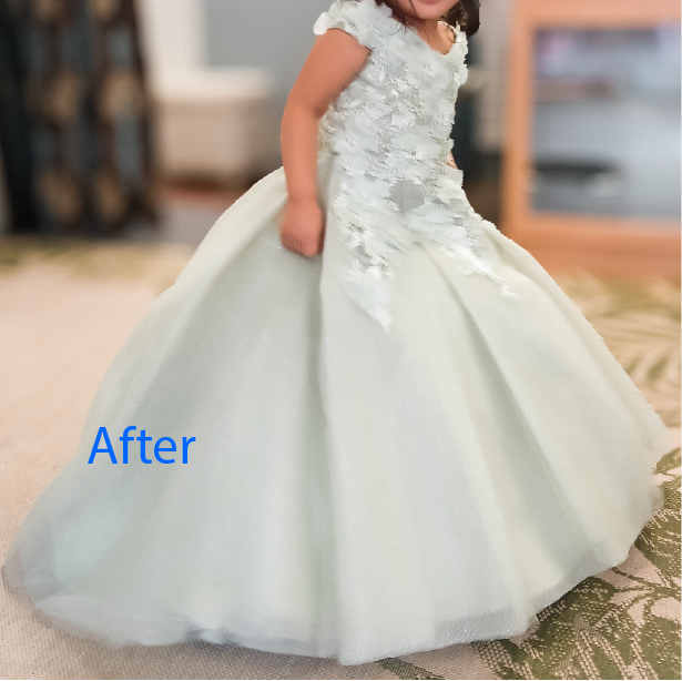 After: Modernized+Vintage+Dress